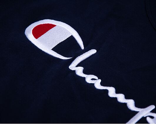 Triko Champion Crewneck T-Shirt Navy 210972 BS501