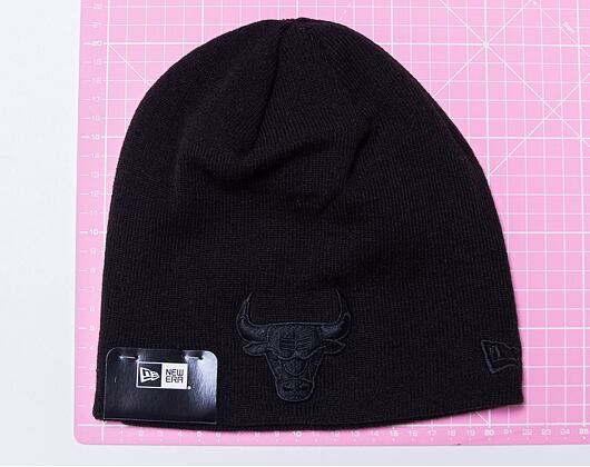 Kulich New Era Dark Base Skull Knit Chicago Bulls Black