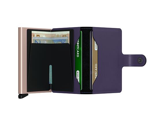 Peněženka Secrid Miniwallet Matte Purple-Rose