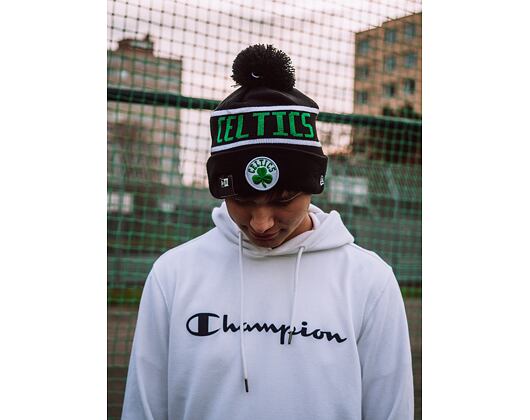 Kulich New Era Boston Celtics Bobble Knit Black/OTC
