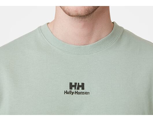 Triko Helly Hansen YU Twin Logo T-Shirt 484 Eucalyptus
