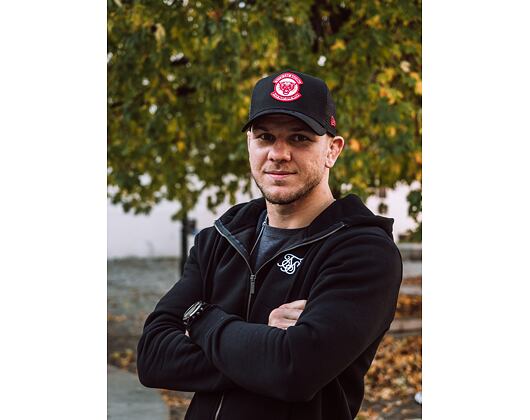 Kšiltovka New Era 9FORTY A-FRAME Trucker Motosport Black