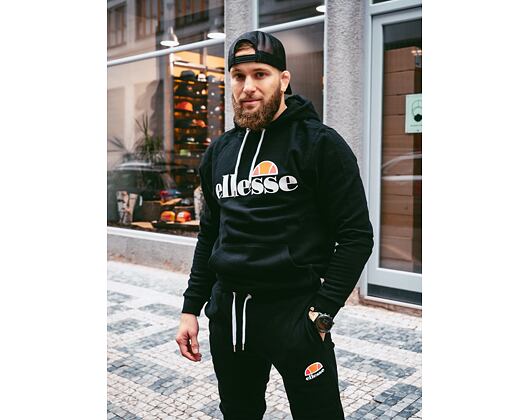 Mikina Ellesse SL Gottero OH Hoody Black SHC07407