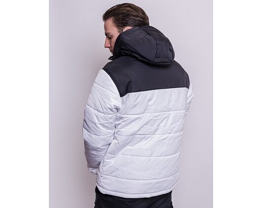 Bunda Karl Kani OG Hooded Block Puffer Jacket White/Black 6076499
