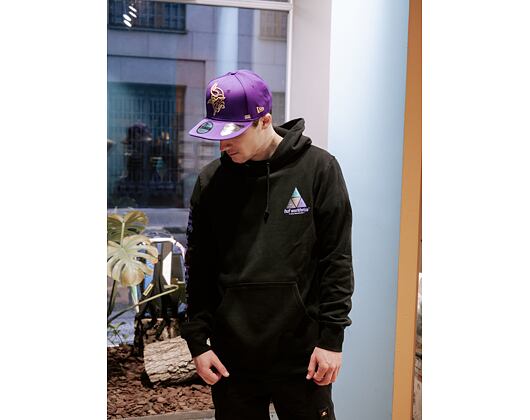 Mikina HUF Prism TT Hoodie Black