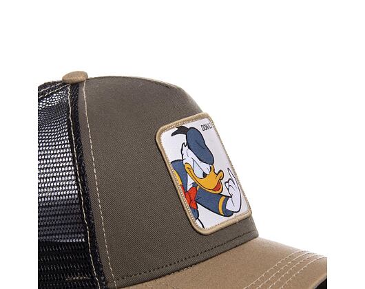 Kšiltovka Capslab Donald 1 Trucker Green / Sand - DON1