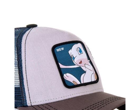 Kšiltovka Capslab Mew 1 Trucker Grey / Blue