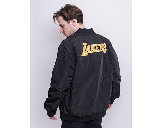 Bunda New Era Team Logo Jacket Los Angeles Lakers Black