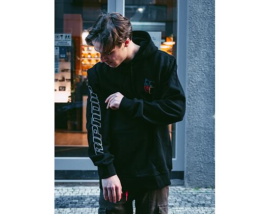 Mikina RIP N DIP Square Up Hoodie RND4715 Black