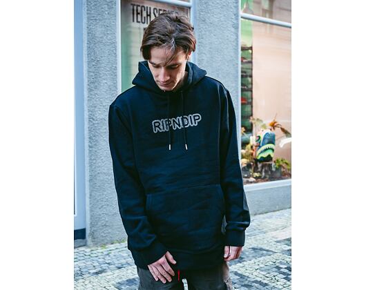 Mikina RIP N DIP Nerm Street Hoodie RND4718 Black