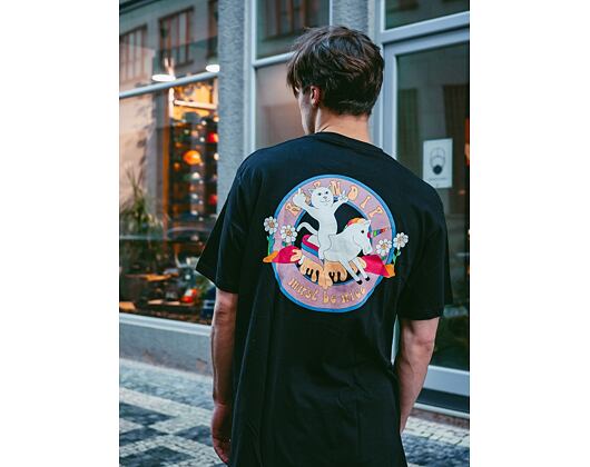 Triko RIP N DIP Unicorn Rider Tee RND4751 Black