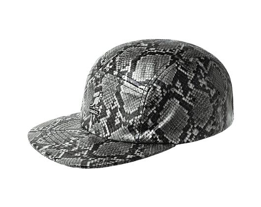 Kšiltovka Kangol Snakeskin 5 Panel Cap Black Snake K4384-BS013