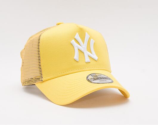 Dětská Kšiltovka New Era 9FORTY Kids A-Frame Trucker MLB Tonal Mesh New York Yankees Snapback Yellow
