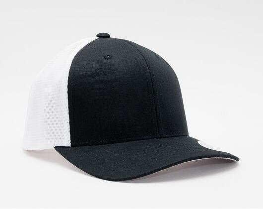 Kšiltovka Yupoong Flexfit 110MT - 110 Mesh 2Tone Cap Black/White