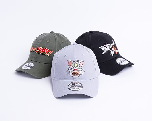 Kšiltovka New Era 9FORTY Tom and Jerry Tom & Jerry Strapback Gray