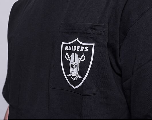 Triko New Era NFL Box Logo Tee Las Vegas Raiders Black