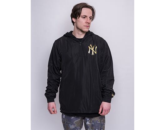 Bunda New Era MLB Metallic Windbreaker New York Yankees Black/Gold