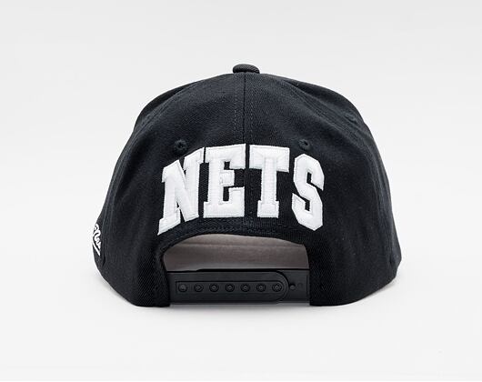 Kšiltovka Mitchell & Ness Brooklyn Nets Solid Redline Dropback Black