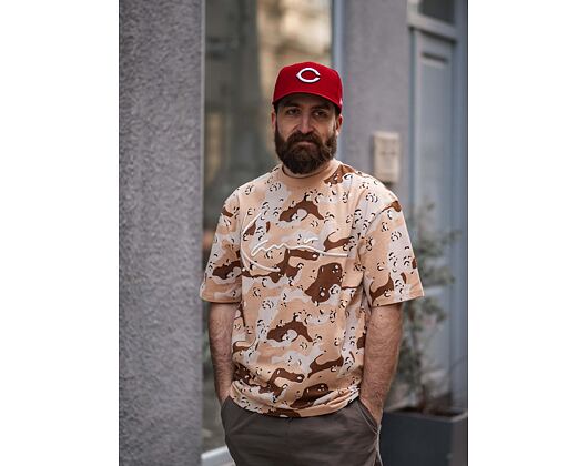 Triko Karl Kani Signature Camo Tee Sand 6030262