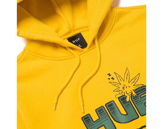 Mikina HUF 4/20 Too High P/O Hoodie Golden
