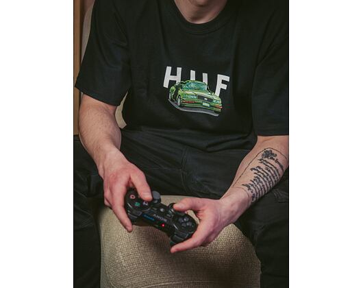 Triko HUF Street Fighter Bonus Stage T-Shirt Black