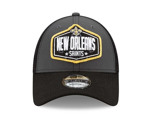 Kšiltovka New Era 9FORTY NFL 21 Draft New Orleans Saints Snapback Heather Grey / Team