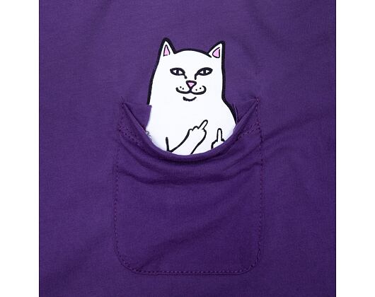 Triko RIP N DIP Lord Nermal Pocket Tee  RND4656 Purple