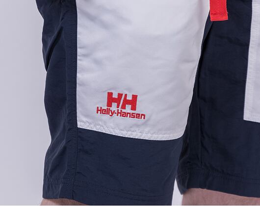 Kraťasy Helly Hansen YU20 SHORTS 597 NAVY/WHITE/RED