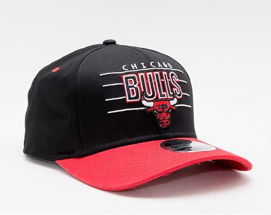 Kšiltovka New Era 9FIFTY Stretch-Snap NBA Team Chicago Bulls Snapback Black