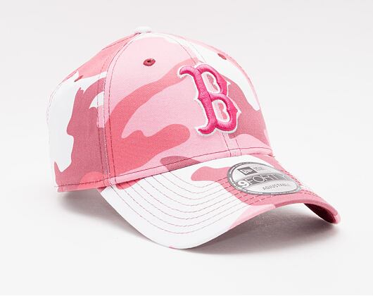 Kšiltovka New Era 9FORTY MLB Camo Pack Boston Red Sox Strapback Maroon
