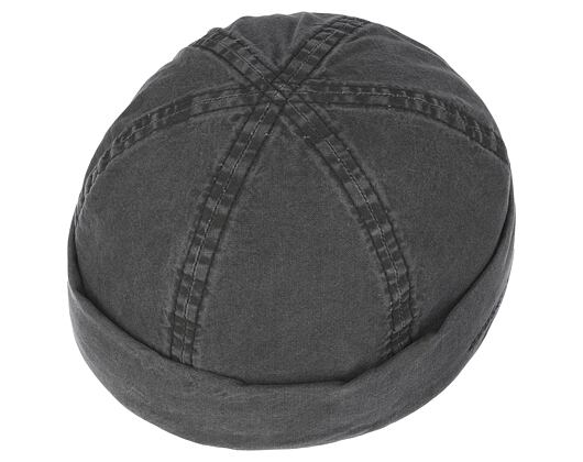 Rollcap Stetson Docker Delave Organic Cotton Black