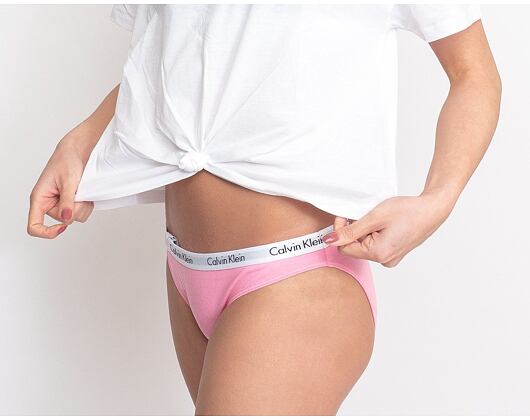 Dámské kalhotky Calvin Klein Bikini D1618E THF Růžová