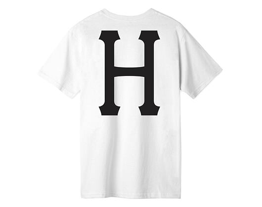 Triko HUF Essentials Classic H T-Shirt White