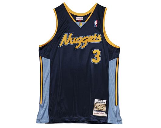 Dres Mitchell & Ness Authentic Allen Iverson Denver Nuggets 2006-07 Jersey