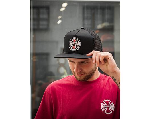 Kšiltovka Independent Truck Co. Mesh Back Black/Black