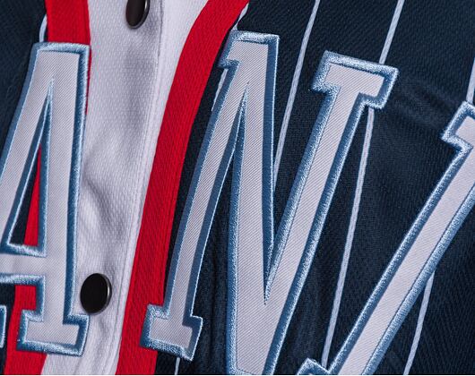 Dres Karl Kani KK College Block Pinstripe Baseball Shirt 6035539