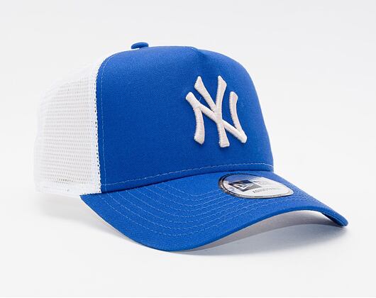 Kšiltovka New Era 9FORTY A-Frame Trucker MLB League Essential New York Yankees Royal