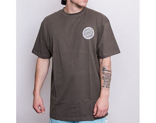 Triko Santa Cruz Muerte Screaming Hand T-Shirt SCA-TEE-6183 S21 Washed Black