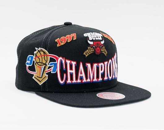 Kšiltovka Mitchell & Ness Chicago Bulls NBA 1997 Champions