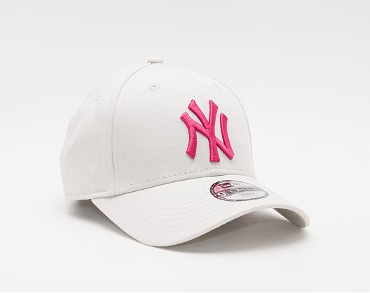 Dětská kšiltovka New Era 9FORTY Kids MLB Home League Essential New York Yankees Strapback Stone