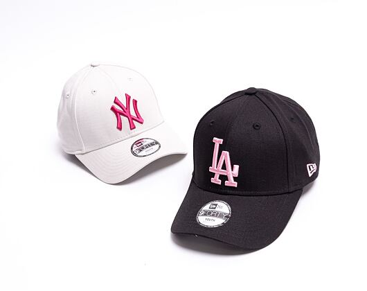 Dětská kšiltovka New Era 9FORTY Kids MLB Home League Essential Los Angeles Dodgers Strapback Black