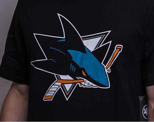 Triko '47 Brand NHL San Jose Sharks Imprint ’47 Echo Tee Jet Black