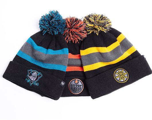 Kulich '47 Brand NHL Anaheim Ducks Breakaway Cuff Knit Black