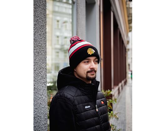 Kulich '47 Brand NHL Chicago Blackhawks Wayland Cuff Knit Black
