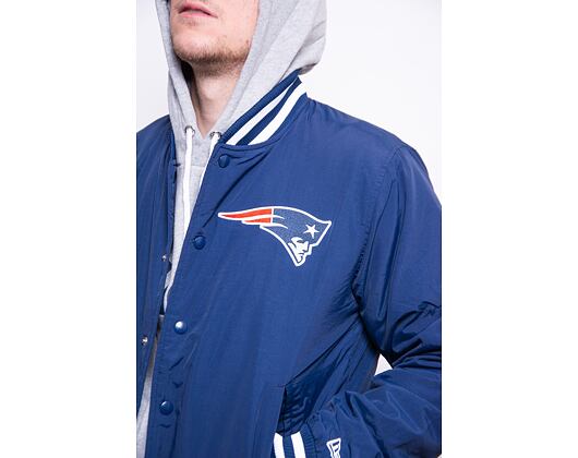Bunda New Era NFL Team Wordmark Bomber New England Patriots Blue