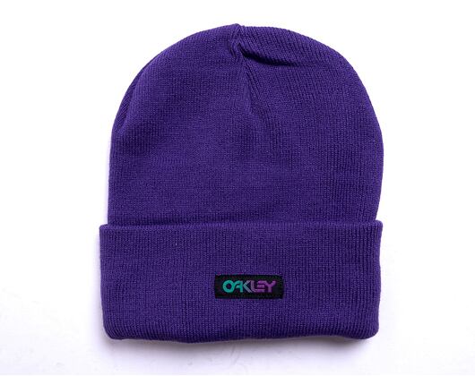 Kulich Oakley B1B Gradient Patch Beanie - Purple