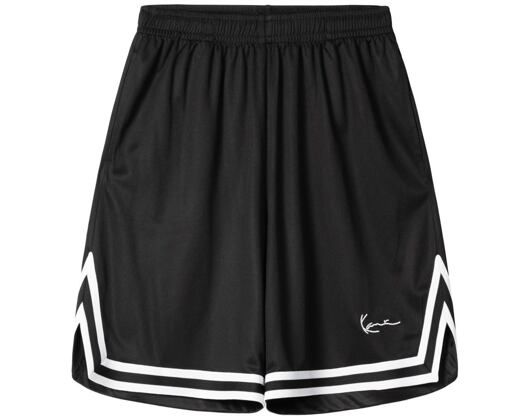 Kraťasy Karl Kani - Signature Mesh Shorts - Black/White