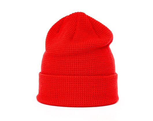 Kulich ÉS Script Waffle Knit Beanie Red