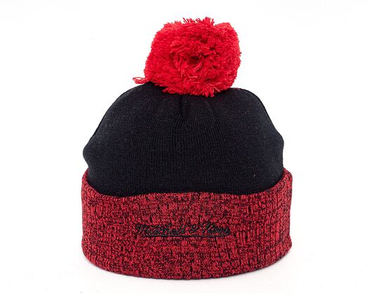 Kulich Mitchell & Ness Philadelphia 76ers Two Tone Pom Beanie HWC Black