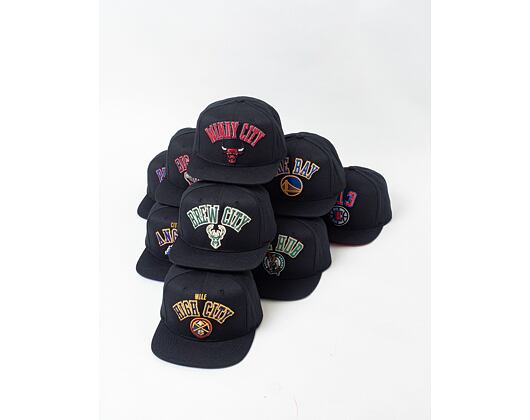 Kšiltovka Mitchell & Ness Houston Rockets Zz Snapback Black